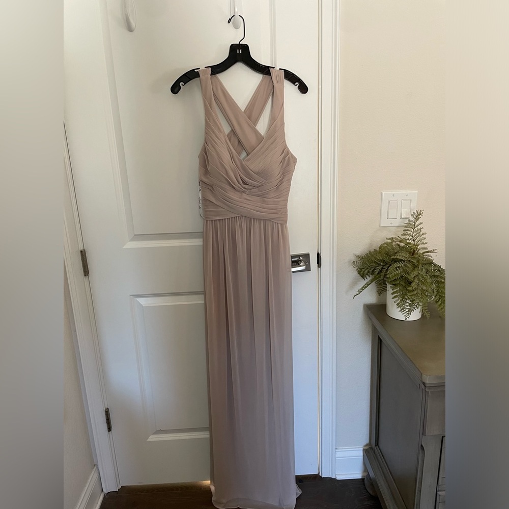 David’s bridal elegant maxi dress